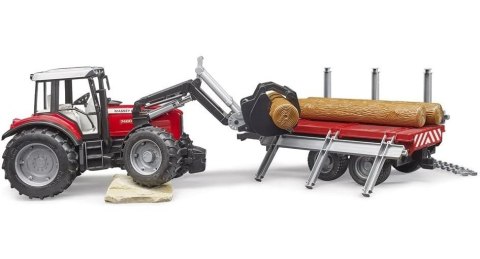 Pojazd Traktor Massey Ferguson z przyczepą Pojazd Traktor Massey Ferguson z przyczepą