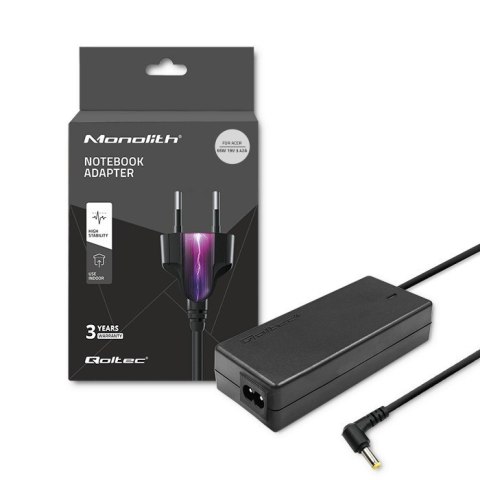 Zasilacz do Acer 65W | 19V | 3.42A | 5.5x1.7 |+kabel zasilający Zasilacz do Acer 65W | 19V | 3.42A | 5.5x1.7 |+kabel zasilający