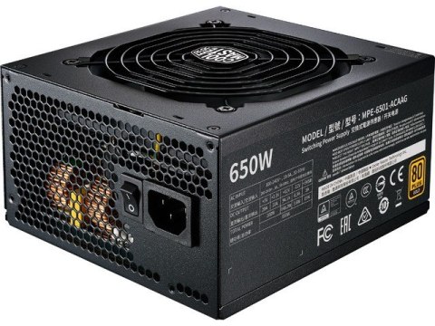 Zasilacz modularny MWE Gold V2 650W 80+ Gold Zasilacz modularny MWE Gold V2 650W 80+ Gold