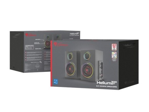Głośniki 2.0 Helium 300BT ARGB Bluetooth Głośniki 2.0 Helium 300BT ARGB Bluetooth