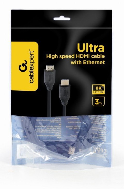 Kabel HDMI Ultra High Speed 8K Ethernet 3m Kabel HDMI Ultra High Speed 8K Ethernet 3m