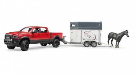 Auto RAM 2500 Power Wagon z przyczepą do przewozu koni Auto RAM 2500 Power Wagon z przyczepą do przewozu koni