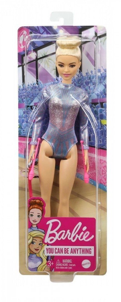 Lalka Barbie Kariera Gimnastyczka blondynka Lalka Barbie Kariera Gimnastyczka blondynka