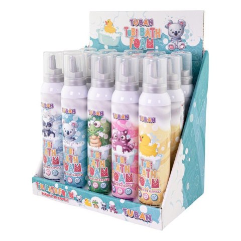 Pianki Tubi mix 200 ml Display 15 sztuk Pianki Tubi mix 200 ml Display 15 sztuk
