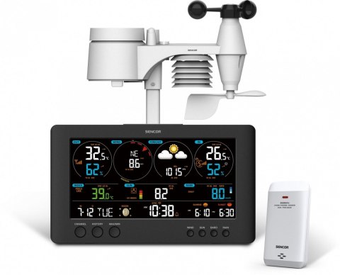 Profesjonalna stacja METEO WiFi SWS 12500 wys. LCD 21,4cm Kolor Profesjonalna stacja METEO WiFi SWS 12500 wys. LCD 21,4cm Kolor