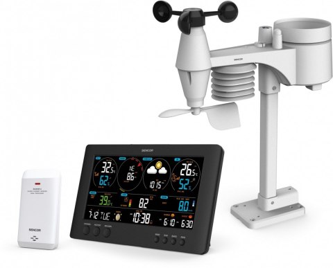 Profesjonalna stacja METEO WiFi SWS 12500 wys. LCD 21,4cm Kolor Profesjonalna stacja METEO WiFi SWS 12500 wys. LCD 21,4cm Kolor