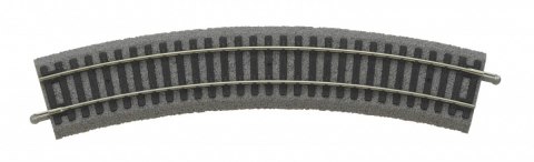 Tor łukowy R2 z podsypką R=422mm Tor łukowy R2 z podsypką R=422mm