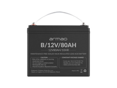 Akumulator 12v agm 12v 80ah uniwersalny B/12V/80AH Akumulator 12v agm 12v 80ah uniwersalny B/12V/80AH