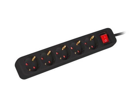 Listwa przedłużacz 3m 5x230 c PS1-05F-0300-BK Listwa przedłużacz 3m 5x230 c PS1-05F-0300-BK