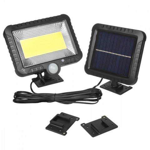 Solarny naświetlacz LED z czujnikiem IP44 MCE438 Solarny naświetlacz LED z czujnikiem IP44 MCE438