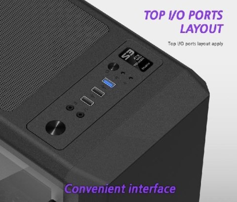 Obudowa S3 ATX Mid Tower PC Case 120mm fan Obudowa S3 ATX Mid Tower PC Case 120mm fan