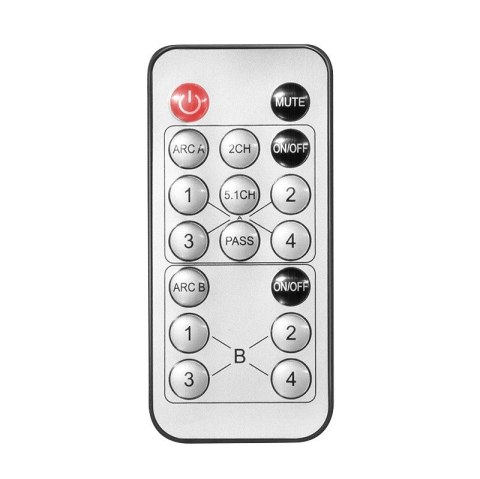 Switch 4x2 HDMI, 4K 60Hz, z pilotem Switch 4x2 HDMI, 4K 60Hz, z pilotem
