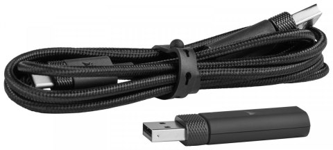 Słuchawki bezprzewodowe HS80 RGB Carbon Słuchawki bezprzewodowe HS80 RGB Carbon