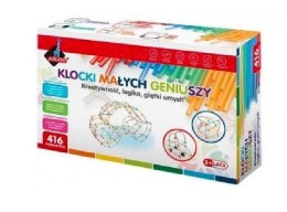 Klocki małych geniuszy - Słomki midi 416 elementów