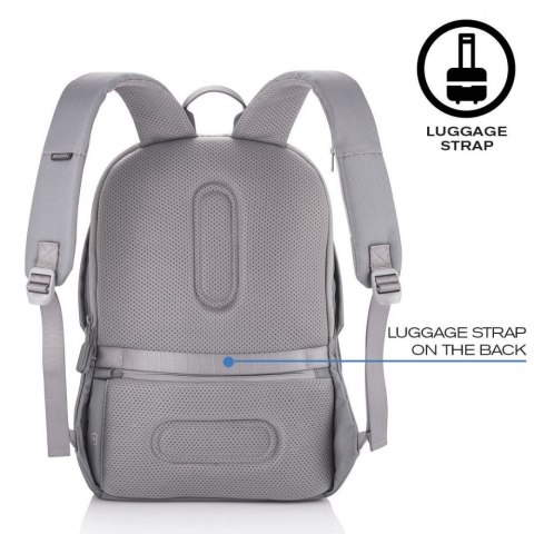 Plecak antykradzieżowy BOBBY SOFT GREY Plecak antykradzieżowy BOBBY SOFT GREY