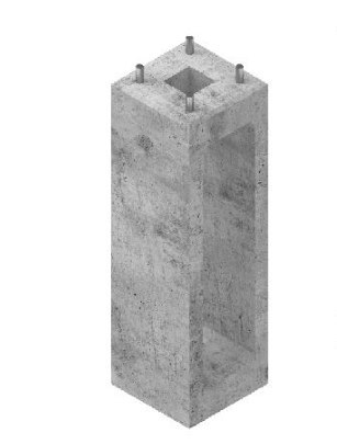 Fundament prefabrykowany ATS FP1 Fundament prefabrykowany ATS FP1