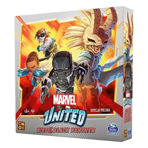 Gra Marvel United: Rise of the Black Panther (polska edycja) Gra Marvel United: Rise of the Black Panther (polska edycja)