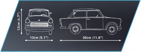 Klocki Trabant 601 Klocki Trabant 601