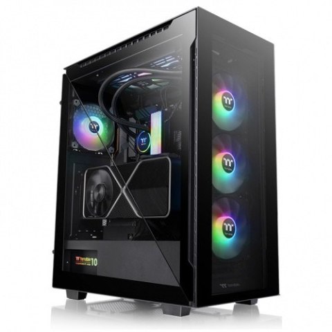 Obudowa - Divider 500 ARGB Tempered Glass - Czarna Obudowa - Divider 500 ARGB Tempered Glass - Czarna