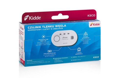 Czujnik czadu KIDDE K5CO Czujnik czadu KIDDE K5CO
