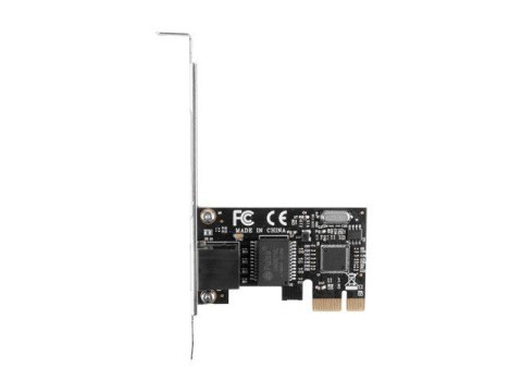 Karta sieciowa PCI-E 1X RJ45 1GB RTL8111C śledź low profile Karta sieciowa PCI-E 1X RJ45 1GB RTL8111C śledź low profile