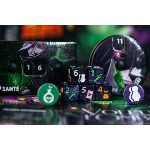 Gra Dice Throne Starcie 3 Piromantka vs. Mroczny złodziej Gra Dice Throne Starcie 3 Piromantka vs. Mroczny złodziej