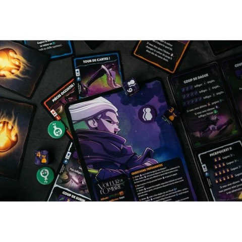 Gra Dice Throne Starcie 3 Piromantka vs. Mroczny złodziej Gra Dice Throne Starcie 3 Piromantka vs. Mroczny złodziej