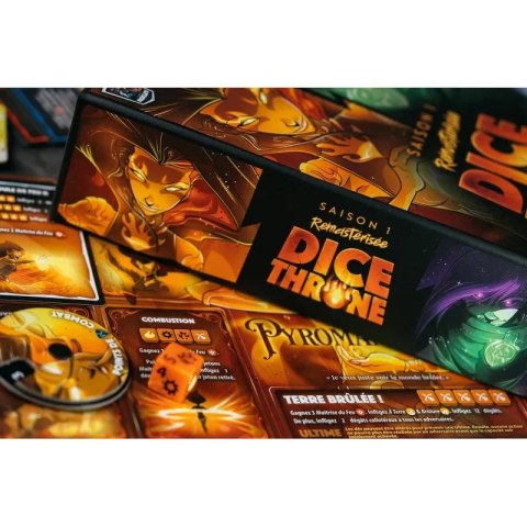 Gra Dice Throne Starcie 3 Piromantka vs. Mroczny złodziej Gra Dice Throne Starcie 3 Piromantka vs. Mroczny złodziej