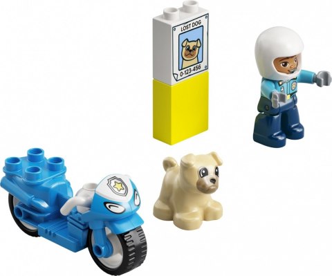 Klocki DUPLO 10967 Motocykl policyjny Klocki DUPLO 10967 Motocykl policyjny