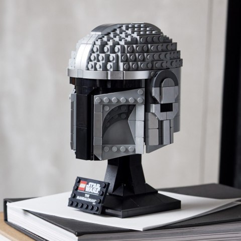 Klocki Star Wars 75328 Hełm Mandalorianina Klocki Star Wars 75328 Hełm Mandalorianina