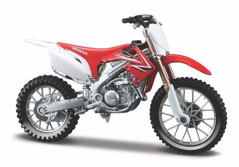 Model Motocykl Honda CRF 450R z podstawką 1/18 Model Motocykl Honda CRF 450R z podstawką 1/18