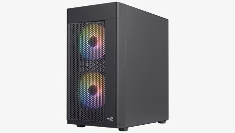 Obudowa Hexform TG FRGB USB 3.0 Mini Tower czarna Obudowa Hexform TG FRGB USB 3.0 Mini Tower czarna