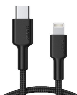CB-CL02 Black nylonowy kabel Lightning-USB C | USB Power Delivery USB-PD | 1.2m | certyfikat MFi Apple CB-CL02 Black nylonowy kabel Lightning-USB C | USB Power Delivery USB-PD | 1.2m | certyfikat MFi Apple