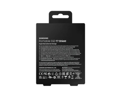 Dysk SSD T7 Shield 1TB USB 3.2, czarny Dysk SSD T7 Shield 1TB USB 3.2, czarny