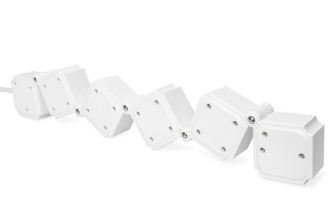 Elastyczna listwa zasilająca biurowa 4 gniazdowa z 2 złączami USB Elastyczna listwa zasilająca biurowa 4 gniazdowa z 2 złączami USB