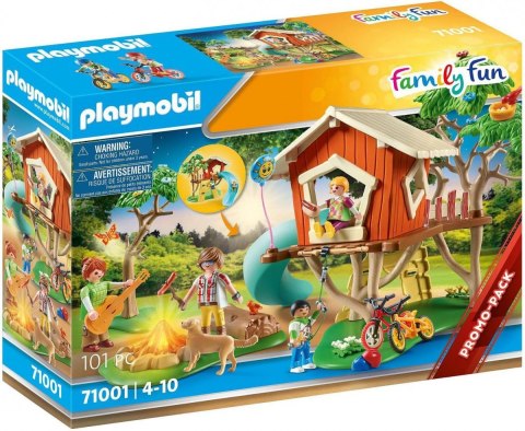 Klocki Zestaw z figurkami Family Fun 71001 Domek na drzewie ze zjeżdżalnią Klocki Zestaw z figurkami Family Fun 71001 Domek na drzewie ze zjeżdżalnią