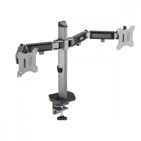 Uchwyt przegubowy na dwa monitory deluxe Ergo Office ER-449 Uchwyt przegubowy na dwa monitory deluxe Ergo Office ER-449