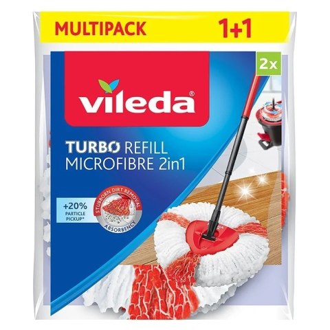Wkład do mopa obrotowego TURBO 2w1 2 sztuki Wkład do mopa obrotowego TURBO 2w1 2 sztuki
