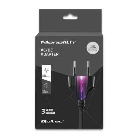 Zasilacz desktopowy 120W | 12V | 10A | 5.5*2.5 | + kabel zasilający Zasilacz desktopowy 120W | 12V | 10A | 5.5*2.5 | + kabel zasilający