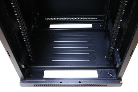 Szafa rack 22U 600x600mm czarna stojąca Szafa rack 22U 600x600mm czarna stojąca