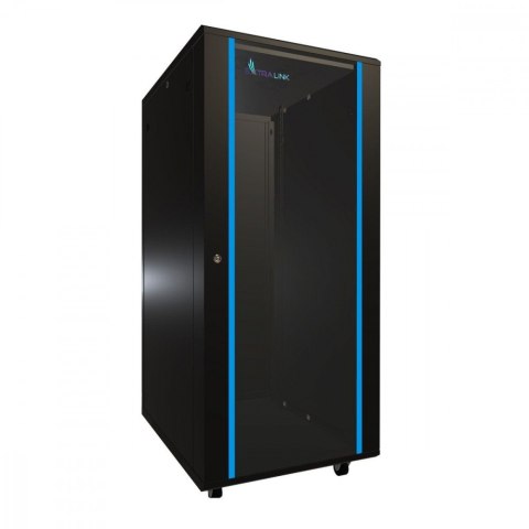 Szafa rack 27U 600x800mm czarna stojąca Szafa rack 27U 600x800mm czarna stojąca