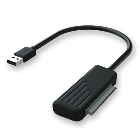 Adapter SATA żeński - USB 3.0 męski do dysków 2,5, AK-38 Adapter SATA żeński - USB 3.0 męski do dysków 2,5, AK-38