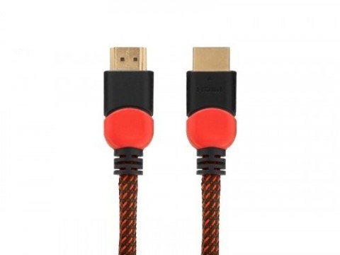 Kabel HDMI 2.0 czerwono-czarny 3 m, GCL-04 Kabel HDMI 2.0 czerwono-czarny 3 m, GCL-04