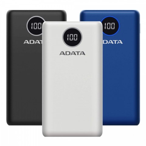 Powerbank P20000QCD 20000mAh Biały QC/PD Powerbank P20000QCD 20000mAh Biały QC/PD