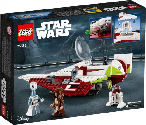 Klocki Zestaw konstrukcyjny Star Wars 75333 Myśliwiec Jedi Obi-Wana Kenobiego Klocki Zestaw konstrukcyjny Star Wars 75333 Myśliwiec Jedi Obi-Wana Kenobiego