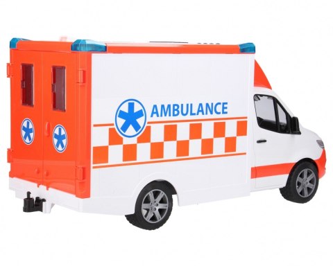 Pojazd Mercedes-Benz Sprinter Ambulans z figurką i modułem Pojazd Mercedes-Benz Sprinter Ambulans z figurką i modułem