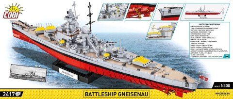 Klocki Historical Collection Battleship Gneisenau Klocki Historical Collection Battleship Gneisenau