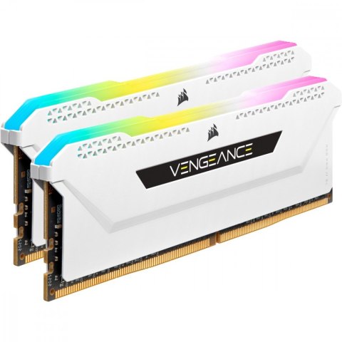 Pamięć DDR4 Vengeance RGB PRO SL 32GB/3600(2*16GB) biały Pamięć DDR4 Vengeance RGB PRO SL 32GB/3600(2*16GB) biały