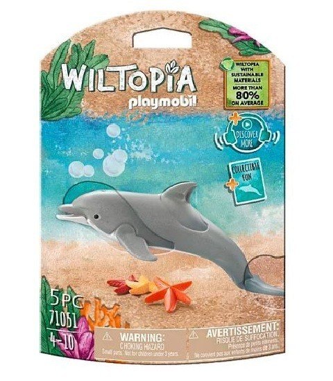 Zestaw figurek Wiltopia 71051 Delfin Zestaw figurek Wiltopia 71051 Delfin
