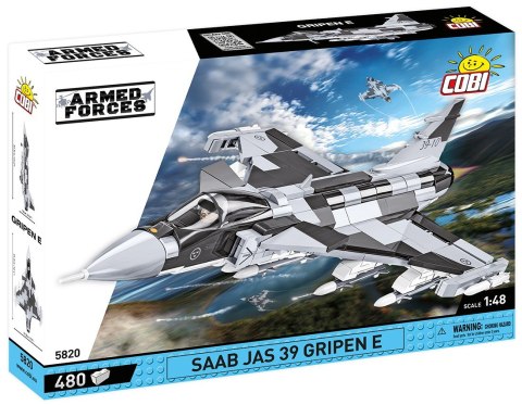 Klocki Armed Forces SAAB Jas 39 Gripen E 480 klocków Klocki Armed Forces SAAB Jas 39 Gripen E 480 klocków